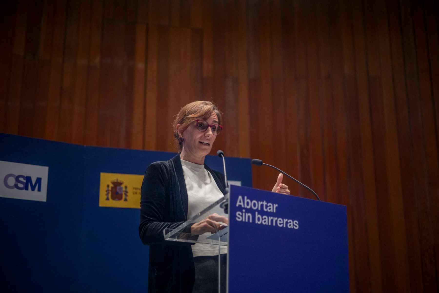 La ministra de Sanidad, Mónica García.