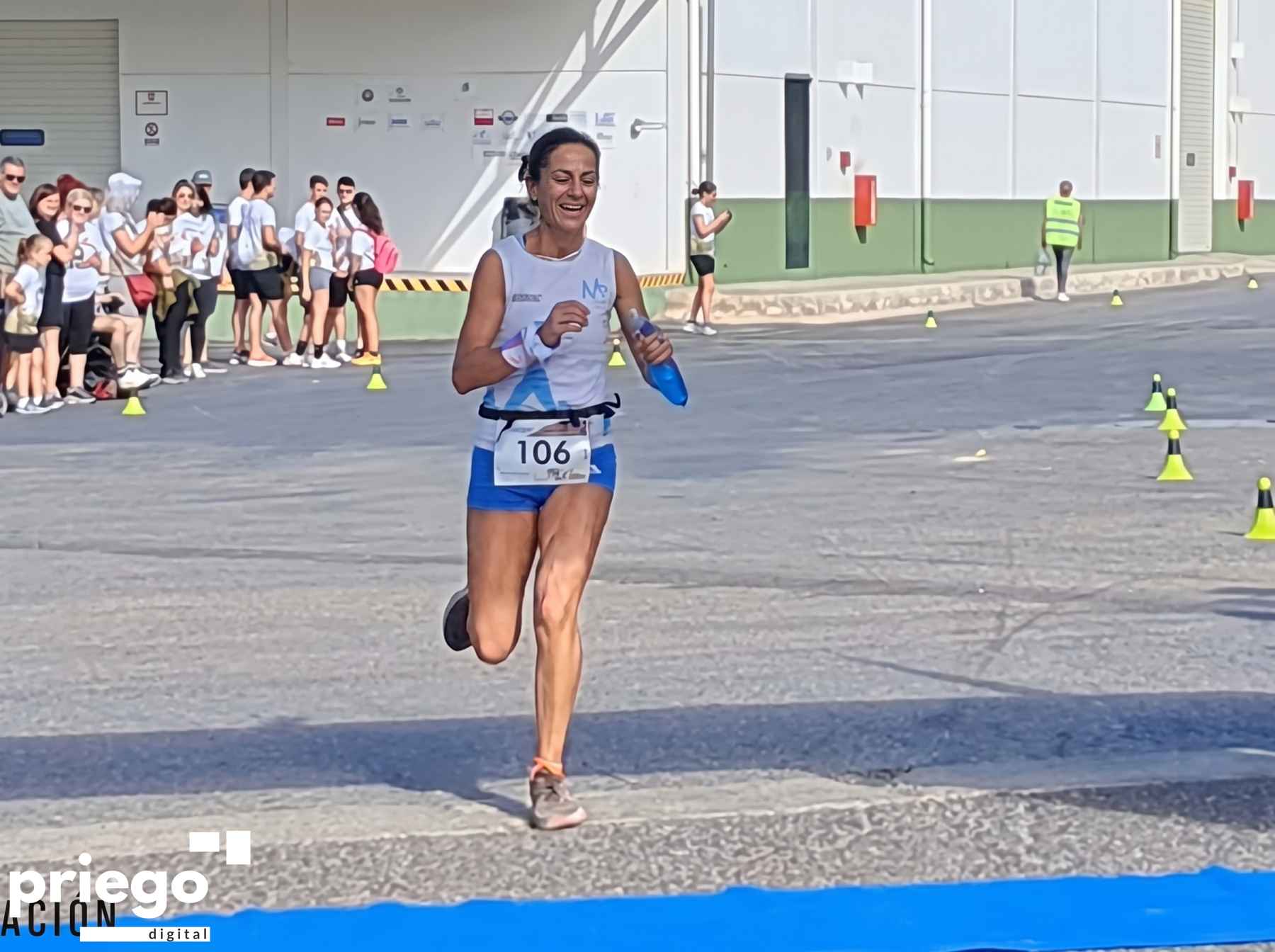 Pilar Montes, primera clasificada femenina.
