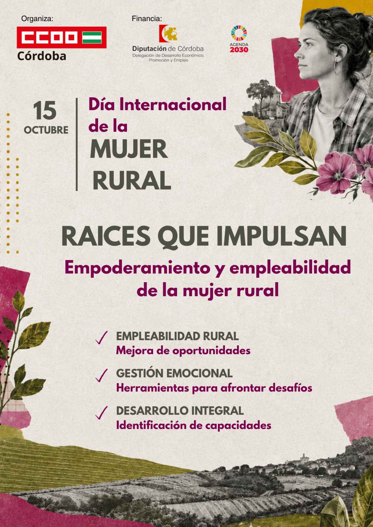 Cartel de la actividad.