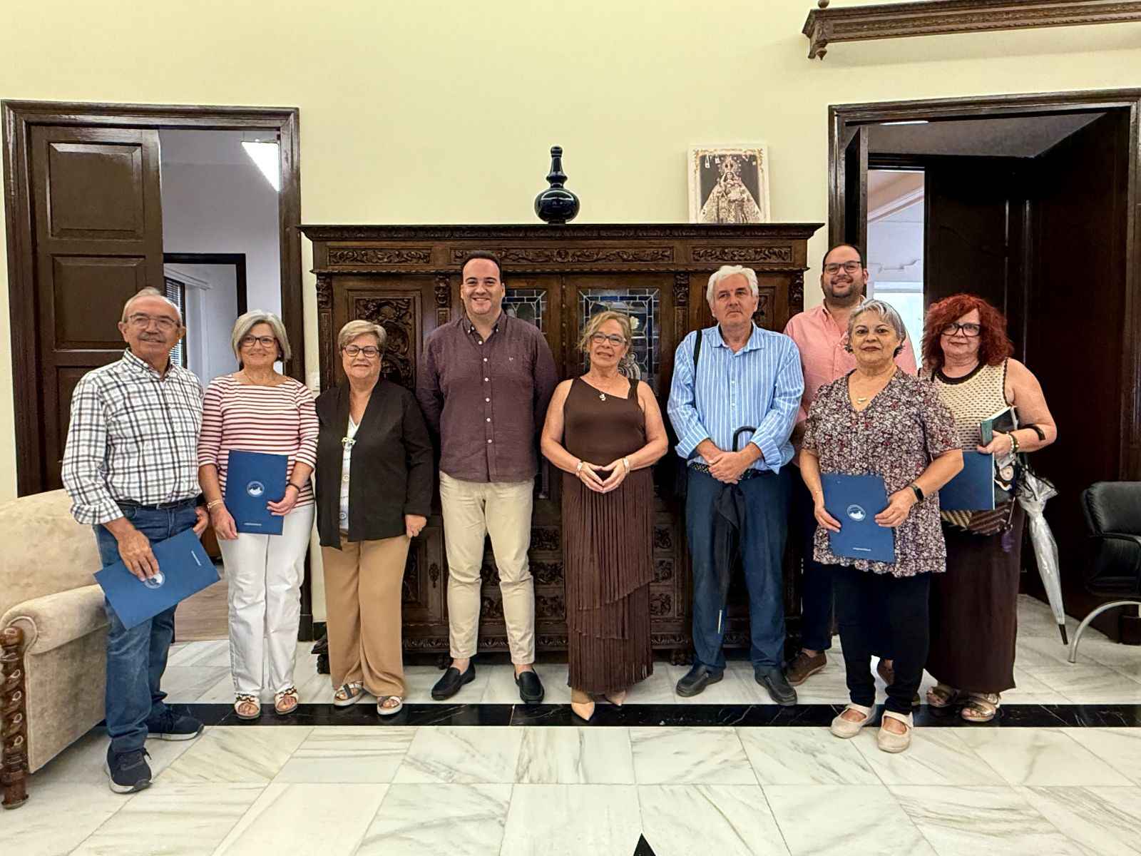 Firma de los convenios con FERAS, MALVA, Albasur y Lugarsur.