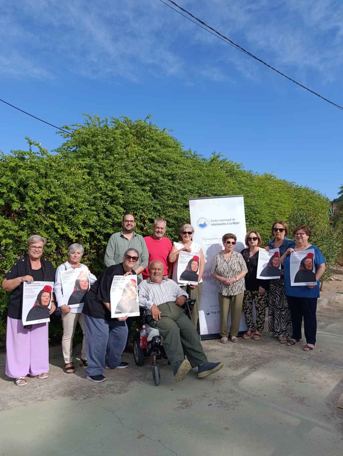 Presentación del Día Internacional de las Mujeres Rurales en El Cañuelo.