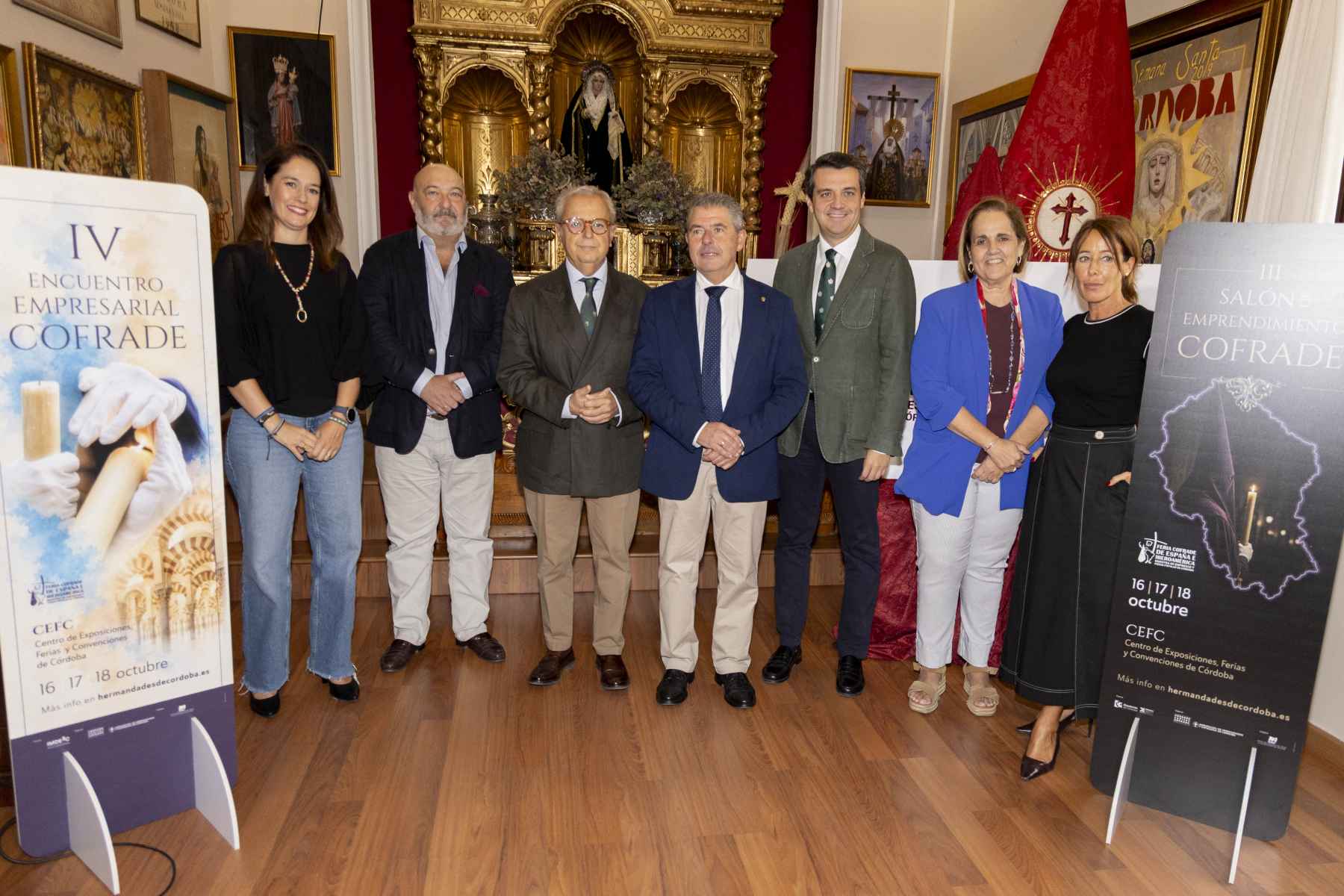 Presentación del III Salón del Emprendimiento Cofrade en Córdoba.