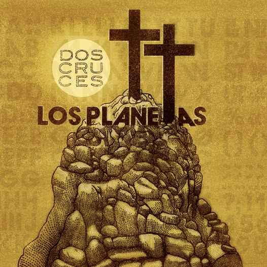 Portada de «Dos cruces», de Los Planetas.