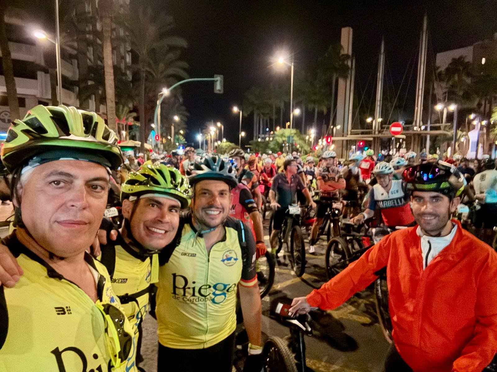 Salida de La Desértica antes del amanecer.