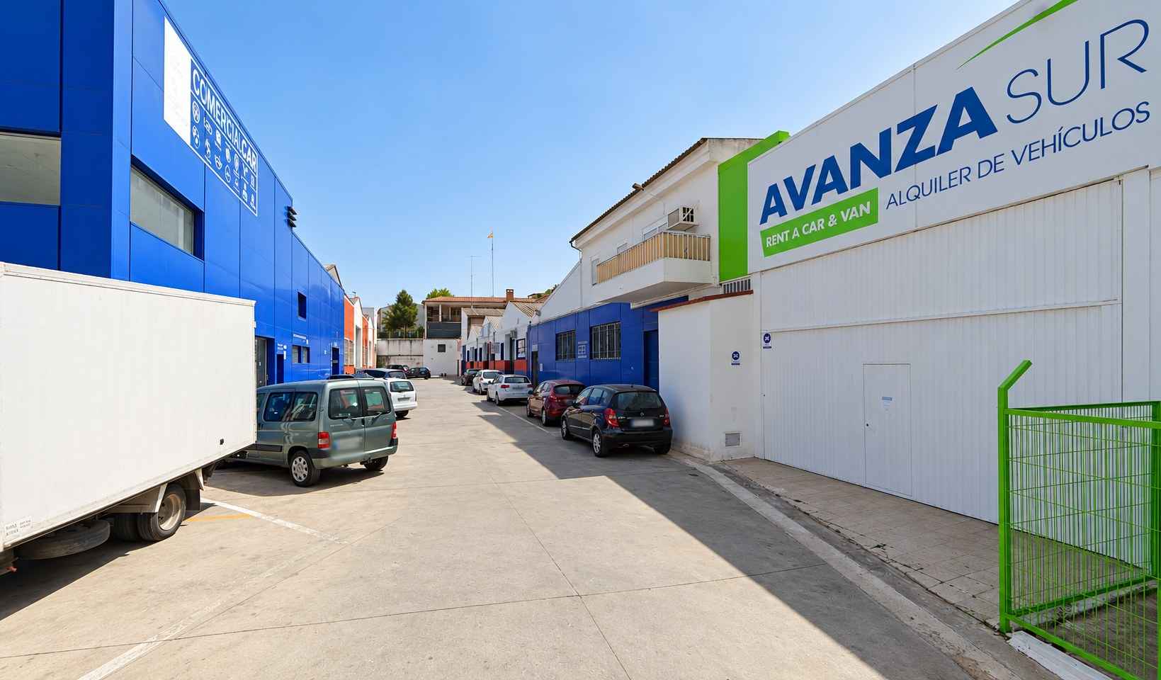 Polígono industrial de Lucena donde se produjo el accidente.