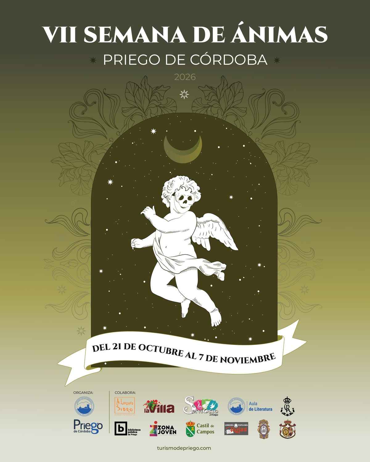 Cartel de la VII Semana de Ánimas.