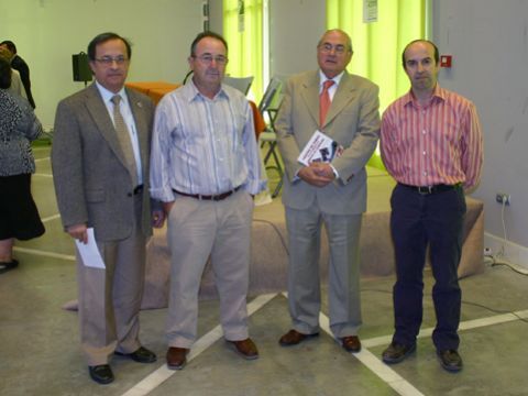 Miguel Forcada, Manuel Marín, Joaquín Criado y Manuel Rico. (Foto: R. Cobo)