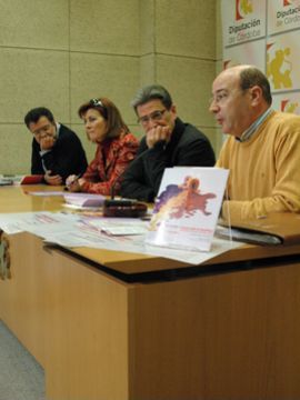 José Luis Casas, Encarnación Ortiz, Antonio Ramírez y Francisco Durán, hoy durante la presentación del congreso. (Foto: Cedida)