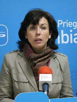 María Luisa Ceballos, senadora y portavoz del grupo municipal del PP. (Foto: R. Cobo)