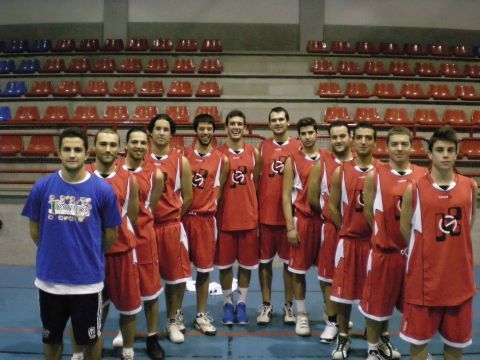 Plantilla del Trompa Priego en Primera Nacional de baloncesto. (Foto: Cedida)