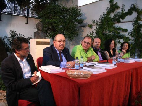 Imagen del acto, celebrado en la casa natal de Alcalá-Zamora. (Foto: Antonio J. Sobrados)