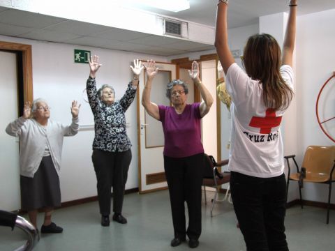 Imagen del taller llevado a cabo por Cruz Roja. (Foto: Cedida)