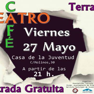 Cartel anunciador de la próxima actividad de Círculo Teatro. (Foto: Cedida)