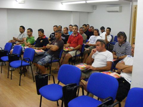 Asistentes al curso celebrado durante los días 8 y 9 de julio en la sede de FEP. (Foto: Cedida)