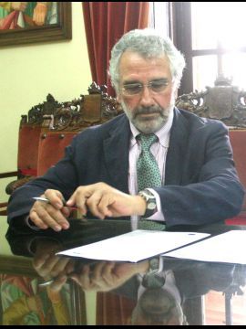 Ignacio Fernández de Mesa, presidente de la Cámara de Comercio de Córdoba. (Foto: Antonio J. Sobrados)