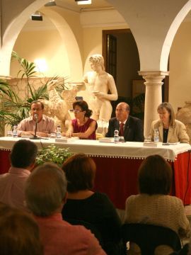 Imagen del acto de presentación del libro de Rafael Fernández. (Foto: Antonio J. Sobrados)