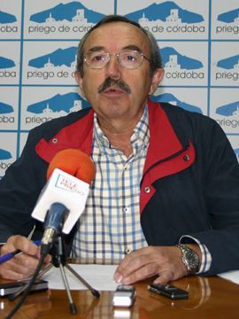 Antonio Barrientos, presidente del Área de Infraestructuras, Obras y Servicios. (Foto: R. Cobo)