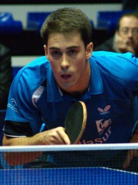 Alejandro Calvo, jugador del CajaSur Priego Tenis de Mesa. (Foto: Dele)