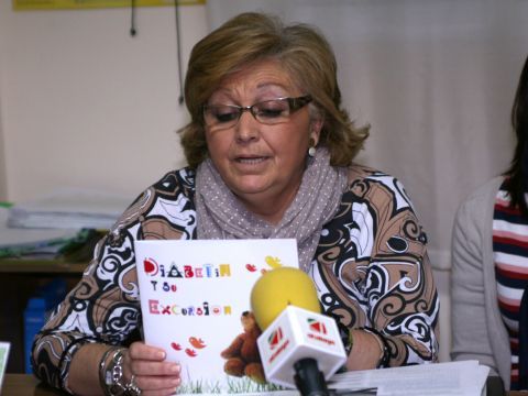 Toñi Ruiz, presidenta de la asociación de diabéticos. (Foto: Cedida)