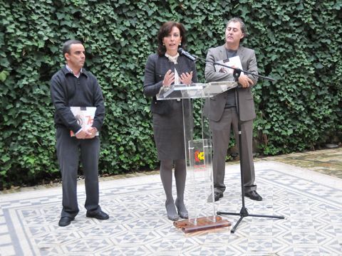 Rafael Valenzuela, María Luisa Ceballos y Francisco Sánchez Moreno. (Foto;: Cedida)