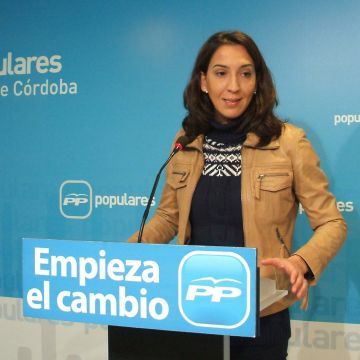 Rafaela Obrero durante su comparecencia ante los medios. (Foto: Cedida)