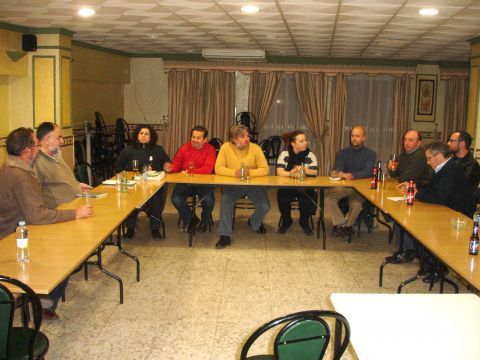 Reunión de la primera sesión de la agrupación comarcal. (Foto: Cedida)