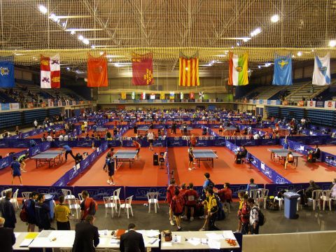 Los campeonatos de España de tenis de mesa arrancan este sábado en Almería. (Foto: Cedida)