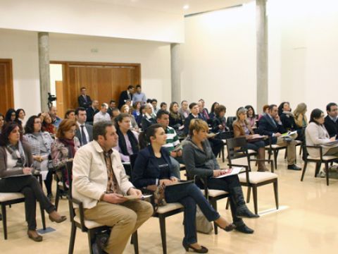 Participantes en la jornada técnica celebrada en las instalaciones del CITTA. (Foto: R. Cobo)