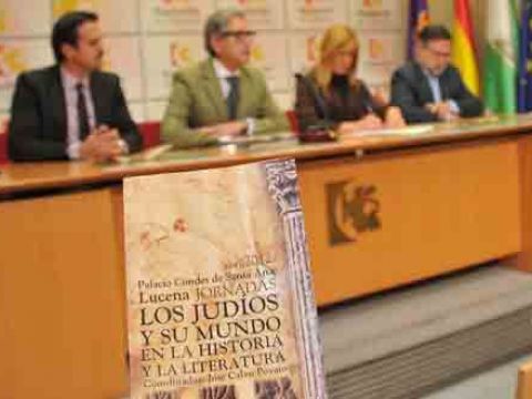 Acto de presentación de las jornadas en la Sala de Prensa de la Diputación. (Foto: Cedida)