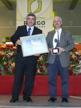 Francisco Serrano y Juan Ramón Izquierdo, Premio Picudo 2011. (Foto: R. Cobo)
