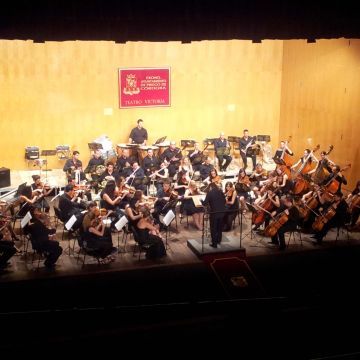 Imagen del concierto de la Orquesta "Ciudad de Priego". (Foto: Antonio J. Sobrados)