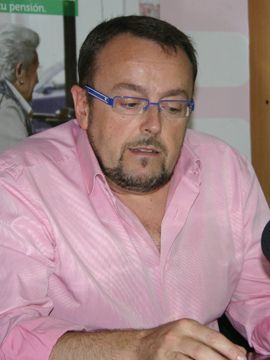 Javier Tarrías, viceportavoz del grupo municipal socialista. (Foto: R. Cobo)