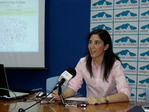 Cristina Casanueva, presidenta del Área de Urbanismo. (Foto:P.D.)
