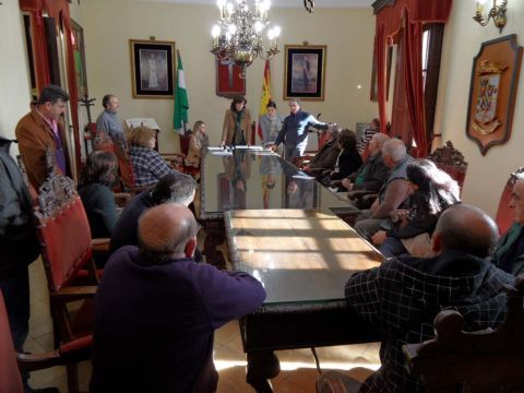 Imagen de la reunión celebrada en el ayuntamiento. (Foto: Cedida)