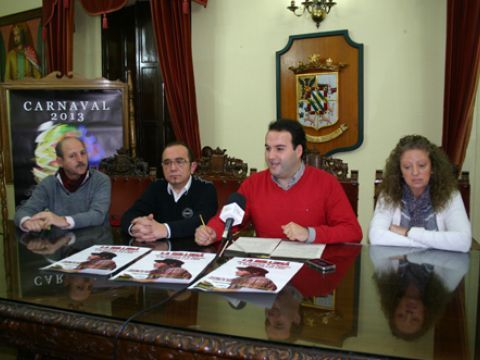 Cándido Povedano, Francisco Tamajón, Juan Ramón Valdivia y María del Carmen Aguilera. (Foto: R. Cobo)