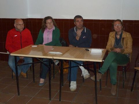 Juan Castro, Paqui Comino, José Tomás Valverde y Vicky García. (Foto: Malu Toro)