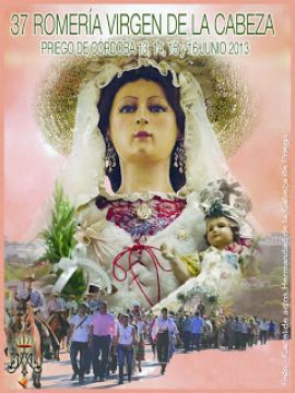 Cartel anunciador de la XXXVII Romería de la Virgen de la Cabeza. (Foto: CEdida)