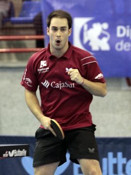 Alejandro Calvo durante uno de los encuentros disputados en esta fase de clasificación. (Foto: Cedida)