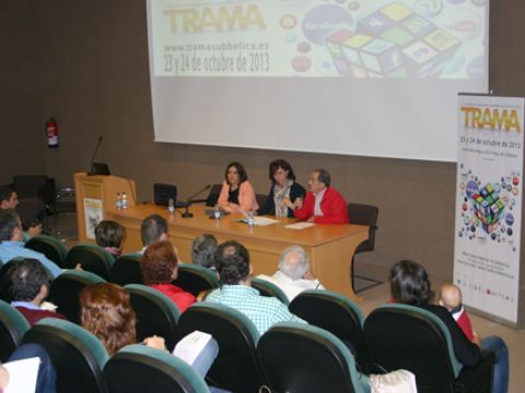 Inauguración de la novena edición de Trama. (Foto: R. Cobo)
