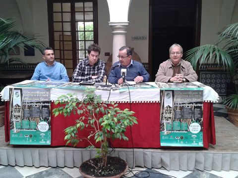 Juan Luis Expósito, José Vicente Soler, Miguel Forcada y Antonio López durante la presentación del concurso. (Foto: R. Cobo)