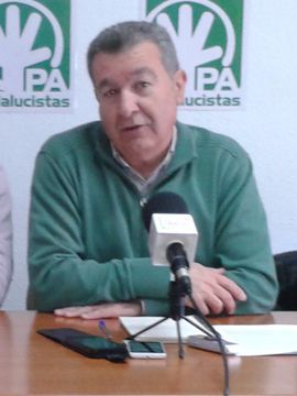 Juan Carlos Pérez Cabello, portavoz andalucista. (Foto: R. Cobo)