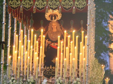 María Santísima de los Desamparados. (Foto: Antonio J. Sobrados)