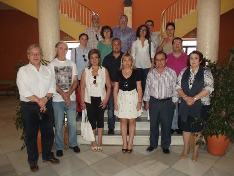 Participantes en la reunión celebrada en las dependencias del Conservatorio. (Foto: Cedida)